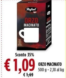 Todis Rafael orzo macinato offerta