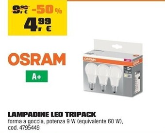 Osram lampadine led tripack