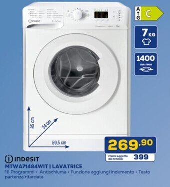 Euronics MTWA71484WITI LAVATRICE offerta