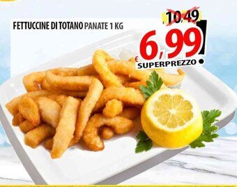 FETTUCCINE DI TOTANO PANATE 1 KG