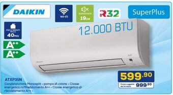 Euronics DAIKIN ATXP35N offerta