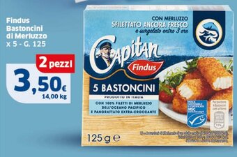 Findus Bastoncini di Merluzzo x 5 - G. 125