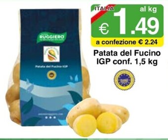 Patata del Fucino IGP conf. 1,5 kg