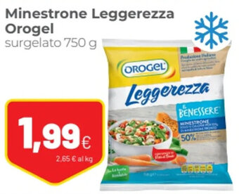 Coop Minestrone Leggerezza Orogel surgelato 750 g offerta