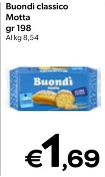 Buondì classico Motta gr 198