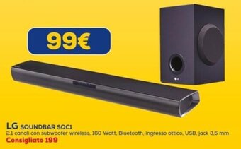 Euronics LG SOUNDBAR SQC1 offerta