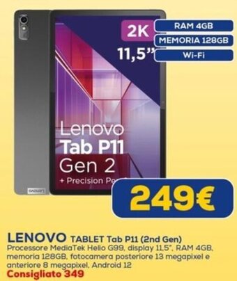 LENOVO TABLET Tab P11 (2nd Gen)