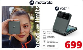 Comet motorola razr 40 offerta