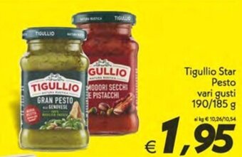 Iper Super Conveniente Tigullio Star Pesto vari gusti 190/185 g offerta