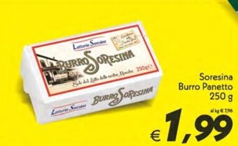Iper Super Conveniente Soresina Burro Panetto 250 g offerta