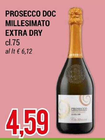 Hardis PROSECCO DOC MILLESIMATO EXTRA DRY cl.75 offerta