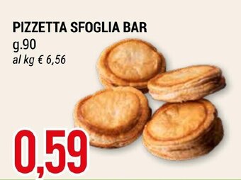 PIZZETTA SFOGLIA BAR g. 90