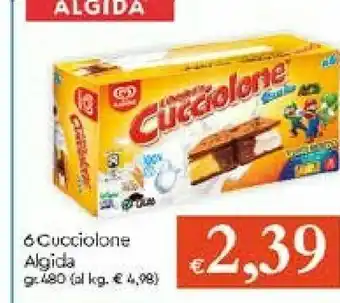 Galassia Algida Cucciolone Classico 480 G(ml) offerta