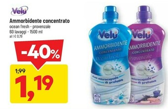 DPiù Velu Ammorbidente Concentrato offerta