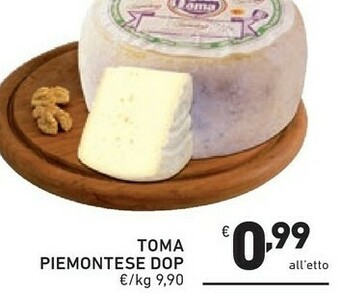 Ok Market Toma Piemontese Dop offerta