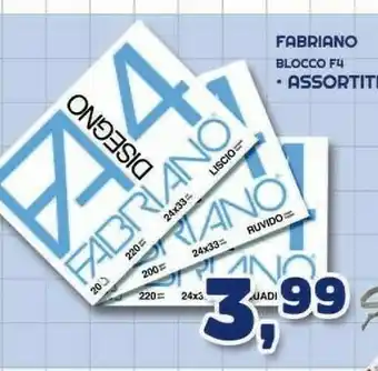Fabriano Blocco F4