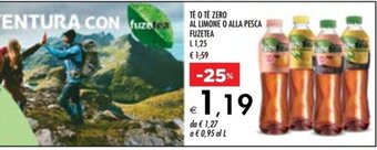 Bennet TÈ O TE ZERO AL LIMONE O ALLA PESCA FUZETEA offerta