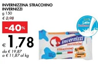 Bennet INVERNIZZINA STRACCHINO INVERNIZZI g 150 offerta