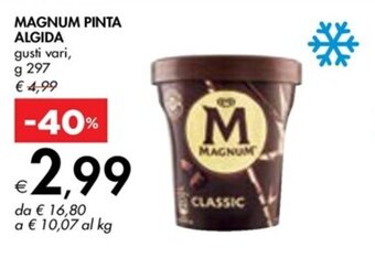 Bennet MAGNUM PINTA ALGIDA gusti vari, g 297 offerta