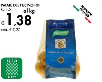 Bennet PATATE DEL FUCINO IGP kg 1,5 offerta