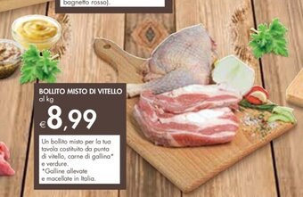 Bennet BOLLITO MISTO DI VITELLO al kg offerta