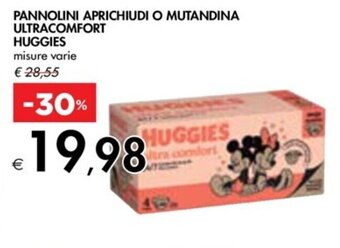 Bennet PANNOLINI APRICHIUDI O MUTANDINA ULTRACOMFORT HUGGIES misure varie offerta