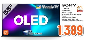 Expert SONY TV OLED 55 XR55A90JAEP offerta