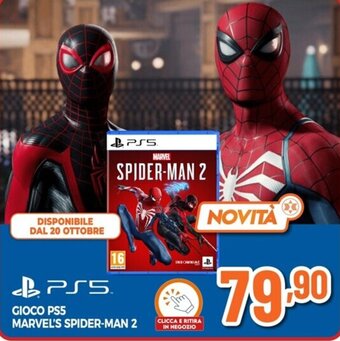 Expert PS5 MARVEL'S SPIDER-MAN 2 offerta