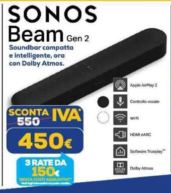 SONOS Beam Gen 2