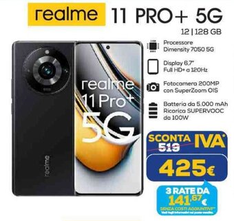 Euronics realme 11 PRO+ 5G offerta