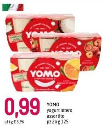 Famila YOMO yogurt intero assortito pz 2 x g 125 offerta