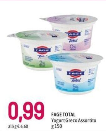 Famila FAGE TOTAL Yogurt Greco Assortito g 150 offerta