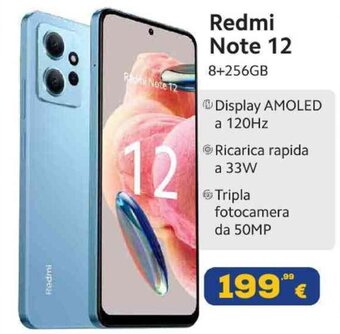 Euronics Redmi Note 12 offerta