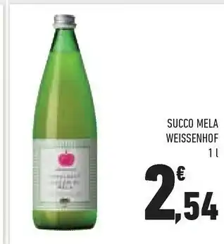 Conad Weissenhof - Succo Di Mela 1000 G(ml) offerta