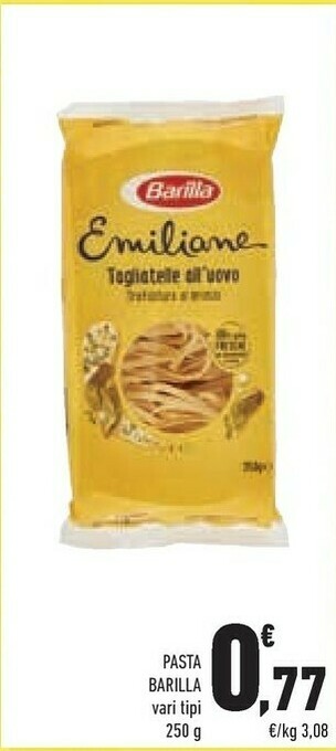 Conad Barilla Pasta all'uovo offerta
