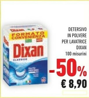 Conad Dixan Detersivo in polvere offerta