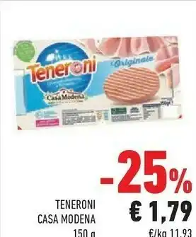 Conad Casa Modena Casa Modena - Teneroni L'Originale 150 g(ml) offerta