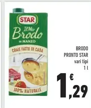 Conad Star Star - Il Mio Brodo Manzo offerta