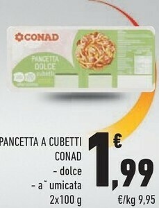 Conad Latte parzialmente scremato offerta