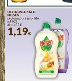 Doro Supermercati Nelsen Detersivo piatti offerta