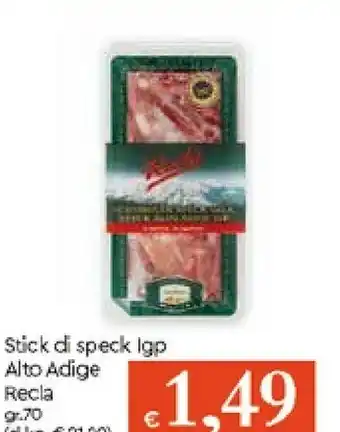 Galassia Recla Stick Di Speck IGP Alto Adige offerta