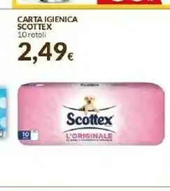 Doro Supermercati Scottex Carta igienica offerta