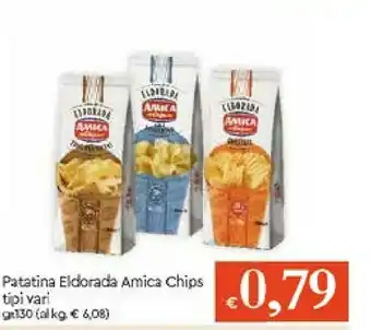 Galassia Amica chips Patatina Eldorada offerta