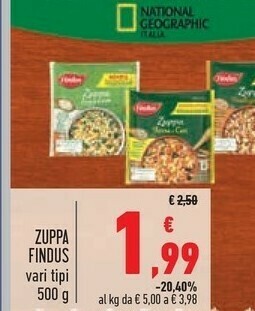Conad Findus Zuppe offerta