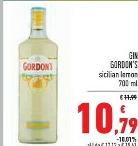 Conad Gordon's Gin offerta