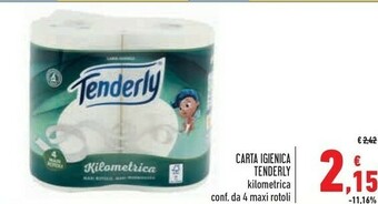 Conad Tenderly Carta igienica offerta