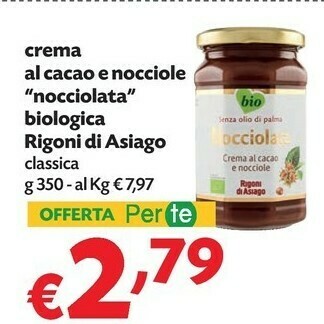 Pam Asiago Crema al cioccolato offerta