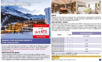 Esselunga PARADIES PURE MOUNTAIN RESORT 4 offerta