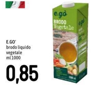 Famila E.GO brodo liquido vegetale ml 1000 offerta