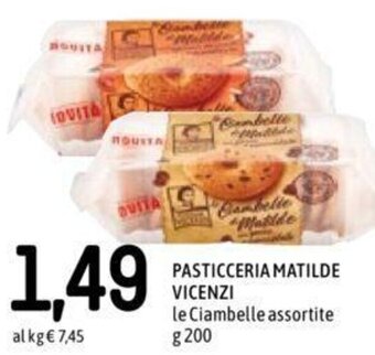 Famila PASTICCERIA MATILDE VICENZI le Ciambelle assortite g 200 offerta